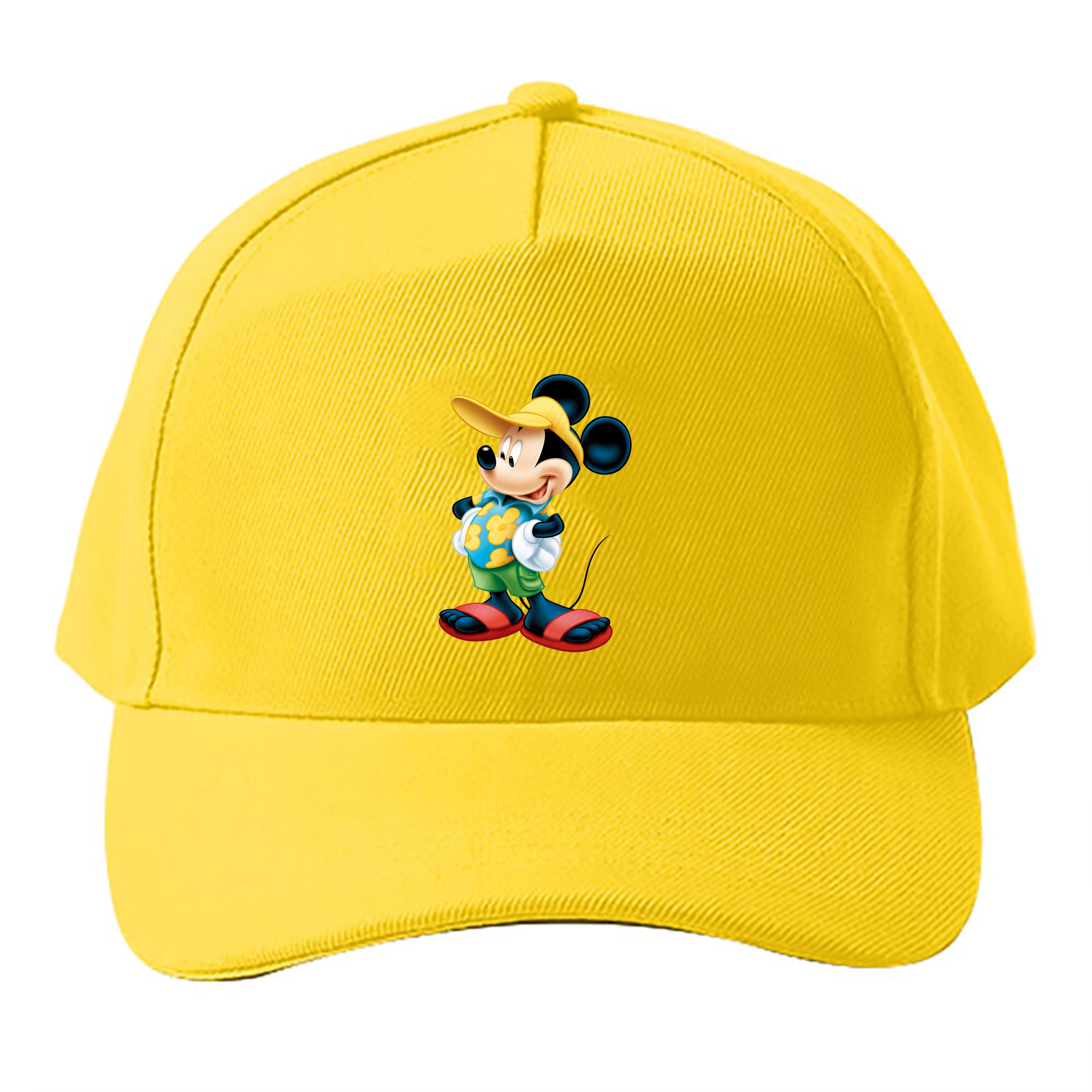 （画像用） ミッキーマウス Mickey Mouse ベースボールキャップ 綿100％ 男女兼用 帽子 スポーツ